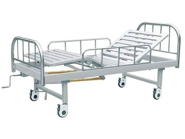 XW-YY091 雙升護理床（不銹鋼床頭、護欄鋼制床頭、護欄）.jpg